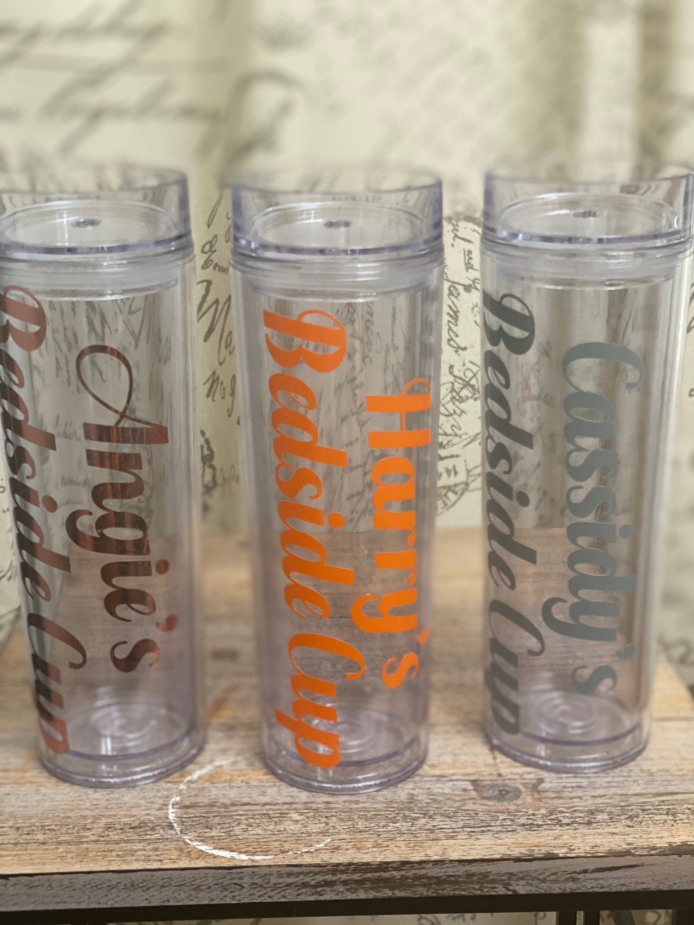 Personalized Tumbler With Straw, Custom Tumbler With Straw and Lid