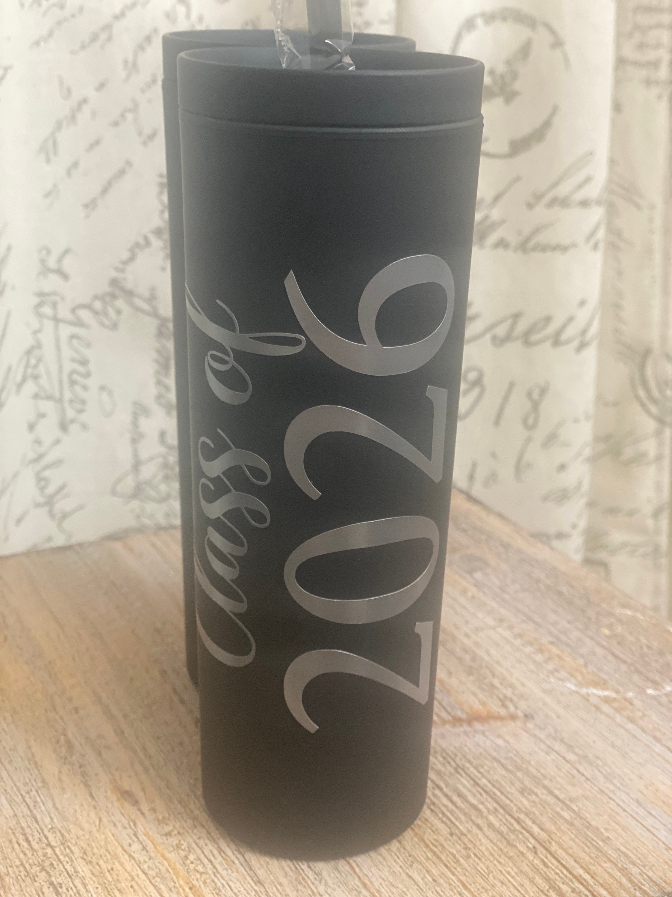 Personalized Tumbler With Straw, Custom Tumbler With Straw and Lid
