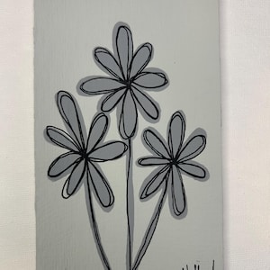 Flores grises