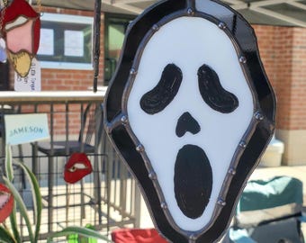 Halloween Stained Glass Decor