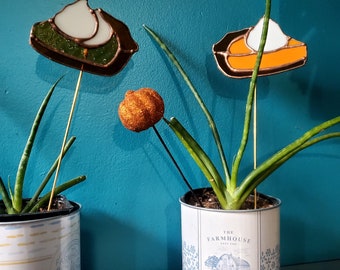 Pumpkin Pie Plant Stake