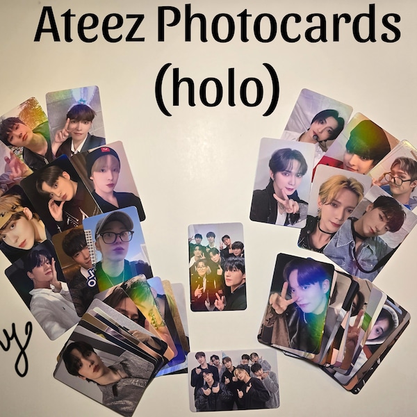 Ateez Photocards