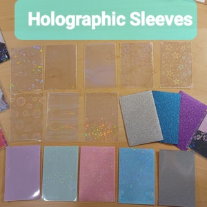 Holographic Sleeves/Penny sleeves for Photocards & More