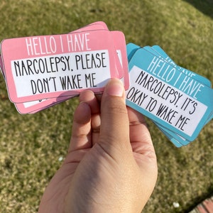 Narcolepsy Awareness Sticker