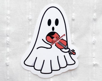 Geist-Violist-Aufkleber, Geist-Violist-Aufkleber