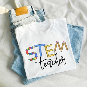 STEM Lehrer Shirt, Wissenschaftslehrer T-Shirt, STEM Shirt