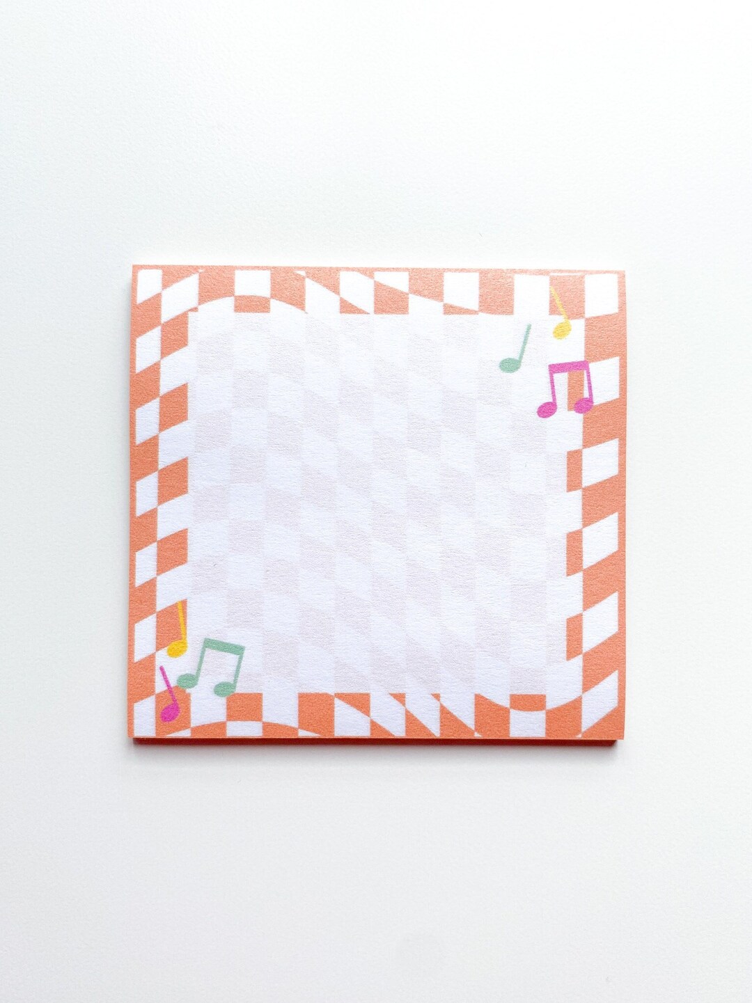 Orange Musical Sticky Notes - Etsy