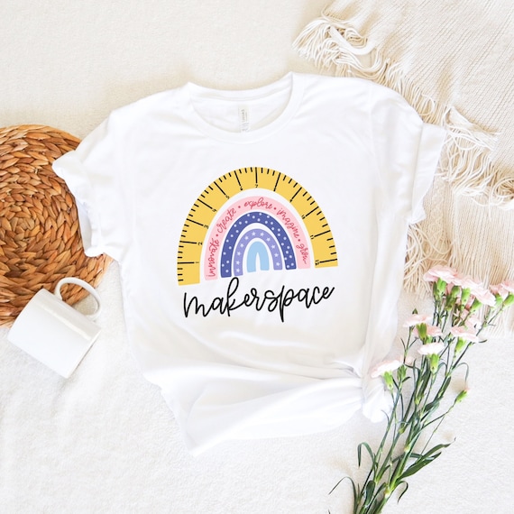 Makerspace Teacher T-shirt, Makerspace Tee, STEM Shirt