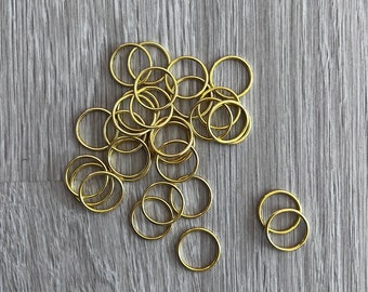 Anello per lingerie oro 15 mm per intimo, anello per reggiseno, anello per slip, minuteria