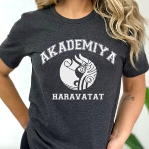 Genshin Impact Akademiya Haravatat Darshan Custom Color Unisex T Shirt Genshin Shirt Genshin Sumeru Akademiya