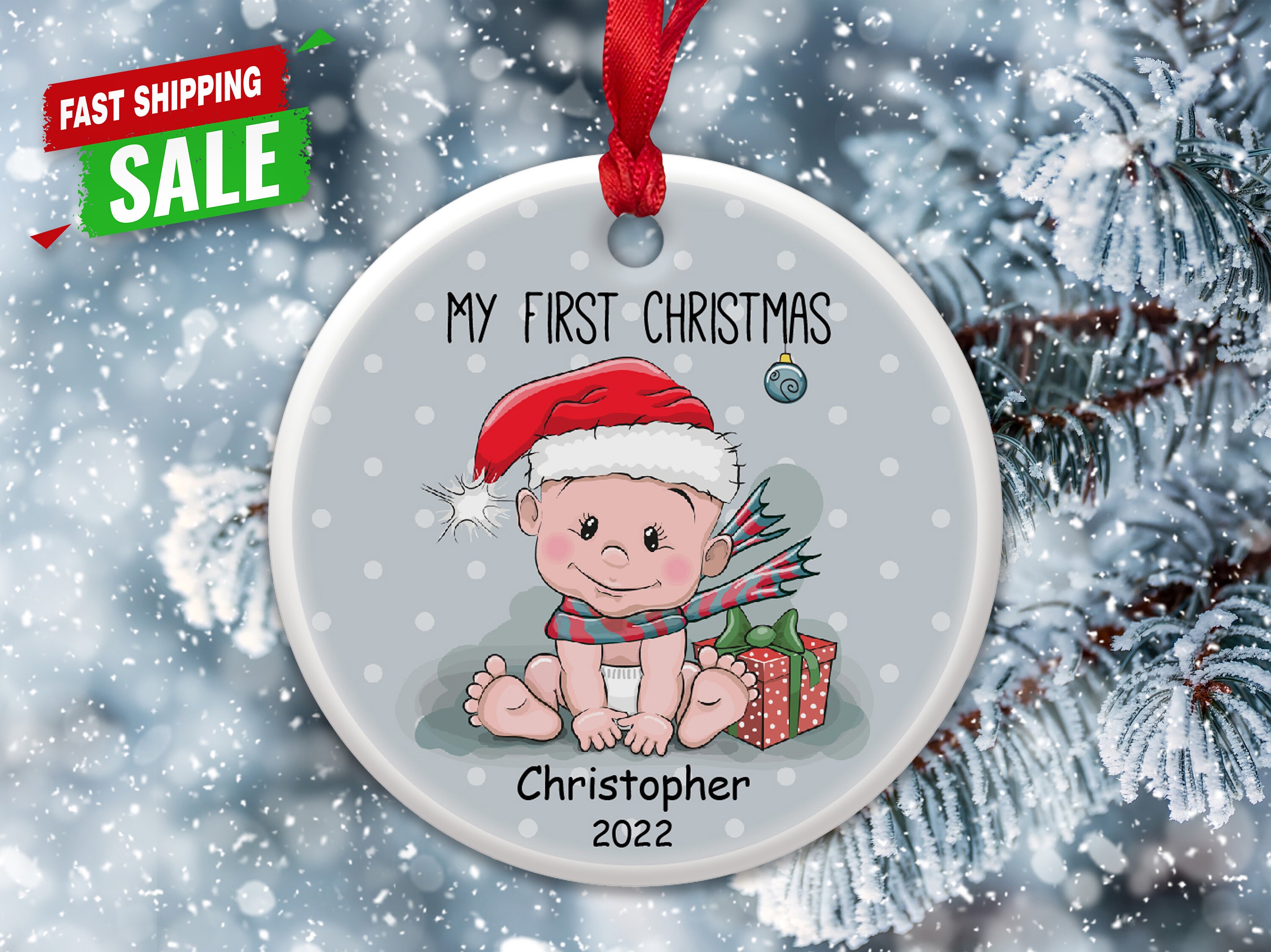Discover Baby's First Christmas Ornament