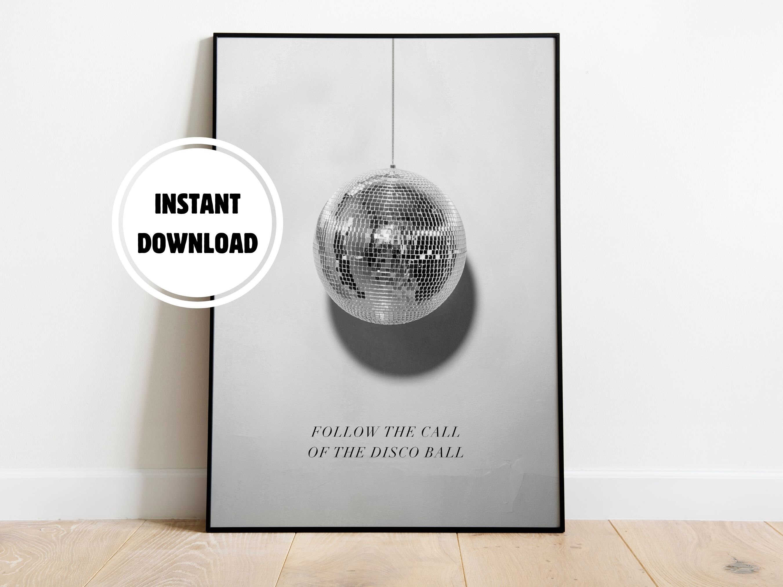 Melamin Pastalöffel Follow the Call of the Disco Ball 3er-Set von RICE