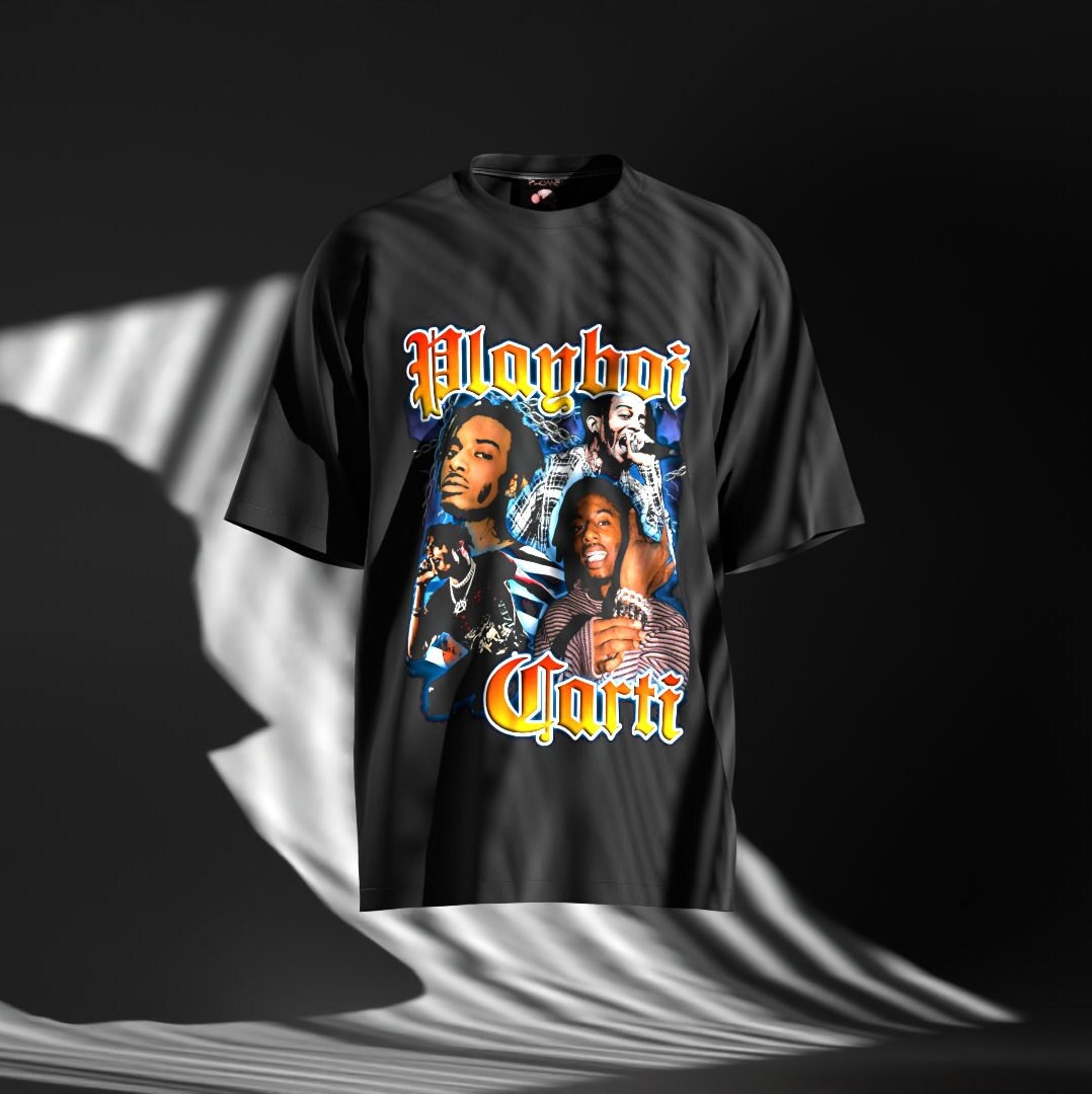 Playboi Carti Tee 黒 Tシャツ Playboi Carti Unisex T-shirt - Playboi Carti Tee - Playboi