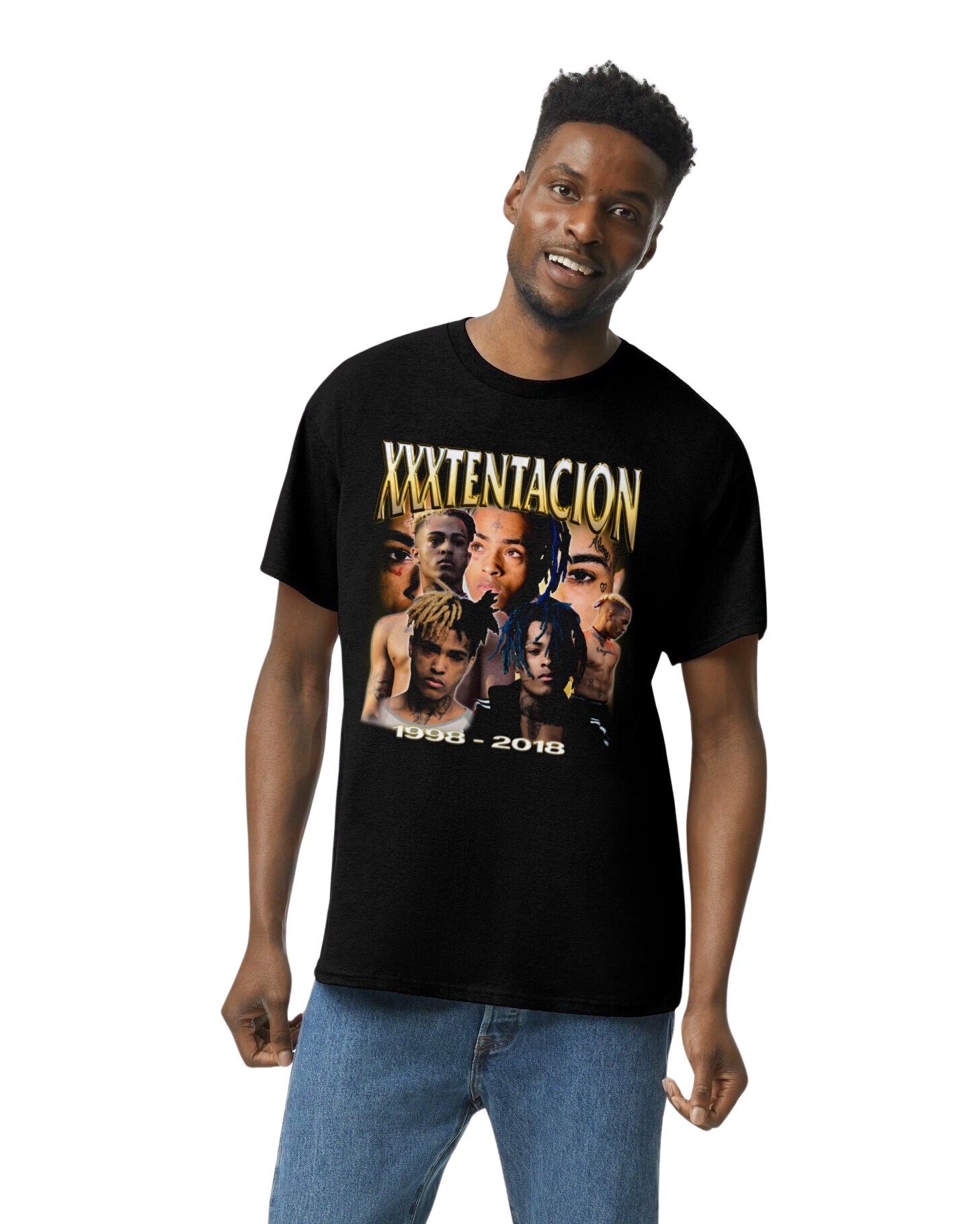 SKIN MERCH LONG SLEEVES XXXTENTACION Color Black Size XS