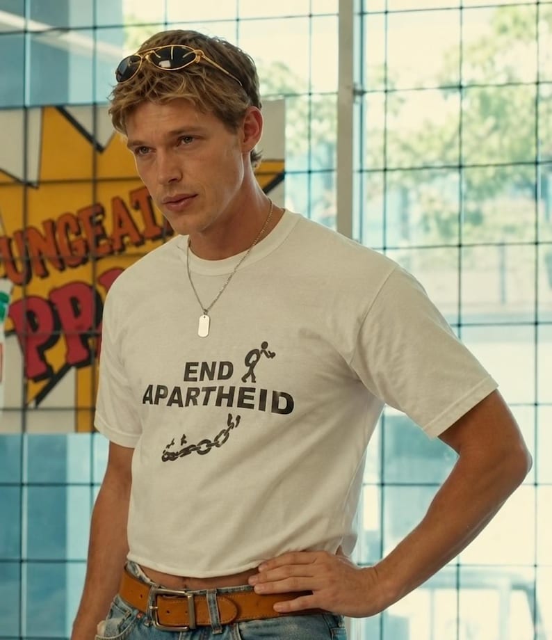 Camiseta "Fin al Apartheid", camiseta inspirada en "Backrooms" de Bobby Franklin, terror espacial liminal. imagen 1