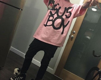 Lil Peep Shirt &quot;Sus Boy&quot;/ Punk T-Shirt, Gothic Shirt, Aesthetic Clothing, Rap Hip Hop Tshirt, Y2k Shirt, Lil Peep Merch
