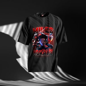 Vintage Miles Morales Spiderman Across The Spider-Verse T-Shirt, Gift For Women and Man Unisex T-Shirt Limited