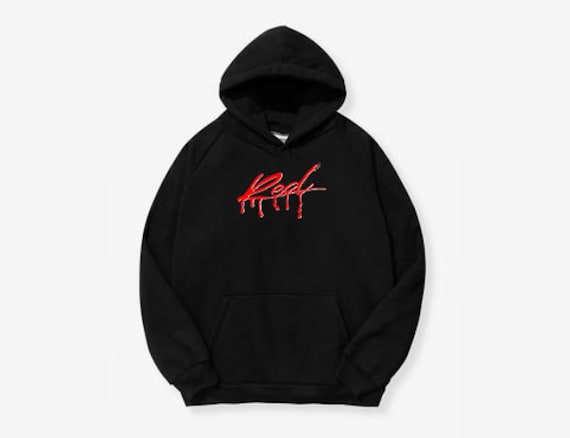 Whole Lotta Red Playboi Carti Hip Hop Streetwear Mens Cotton Black