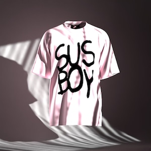 lil peep x sus boy limited edition pink tee