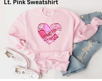 Patchwork Valentine Heart