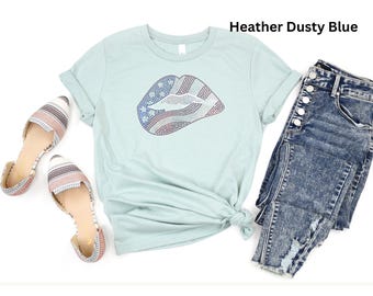 Spangle * USA Lips/4th of July