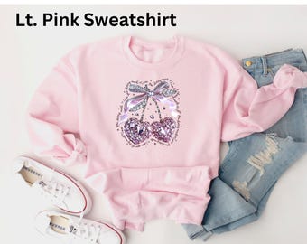 I love you Cherry Much/Valentines/Faux Bling