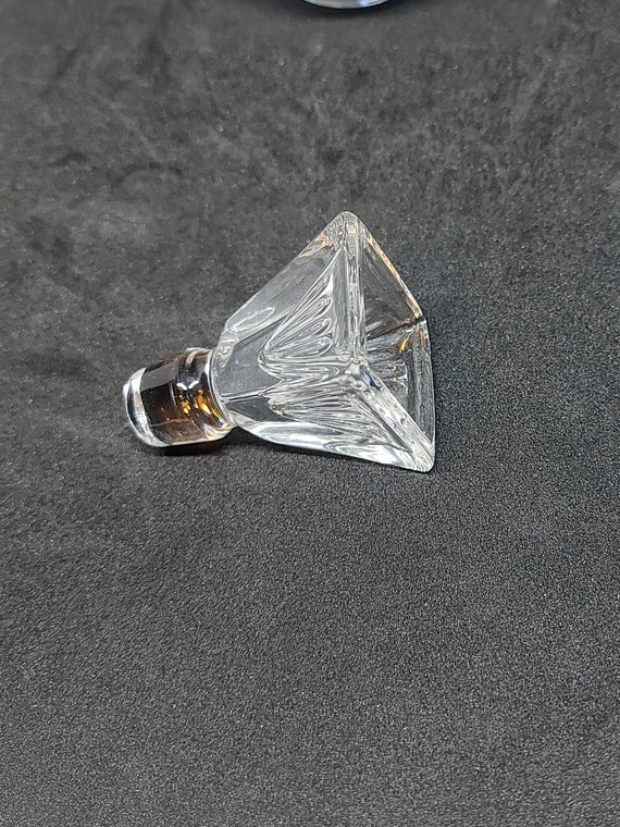 Royal Scot Crystal Perfume Bottle Hand Cut Lead C… - image 5