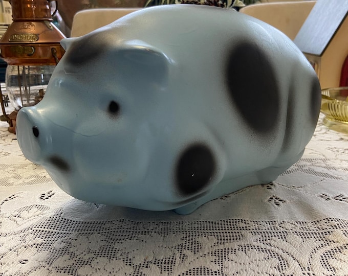 Rare Vintage Chalkware Piggy Bank