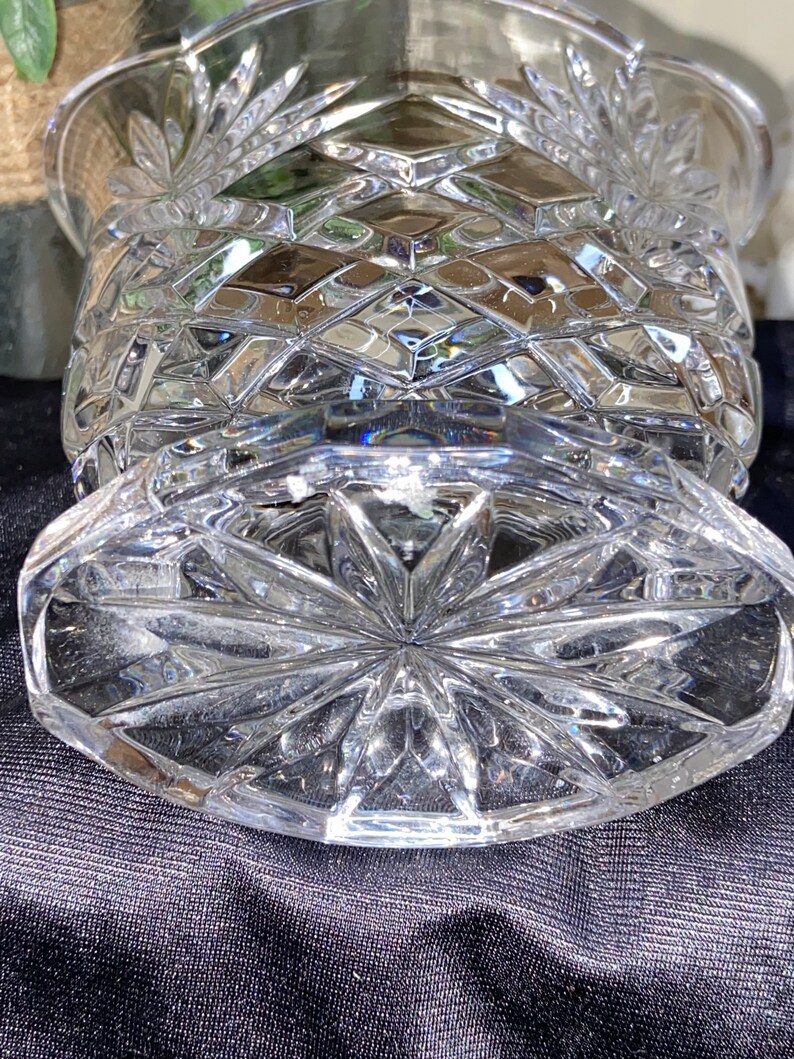 Noritake Hampton Hall Full Lead Crystal Vase Etsy