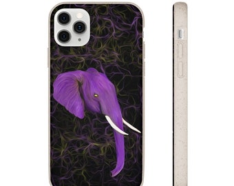 Eco-vriendelijke telefoonhoes, olifant telefoonhoesje