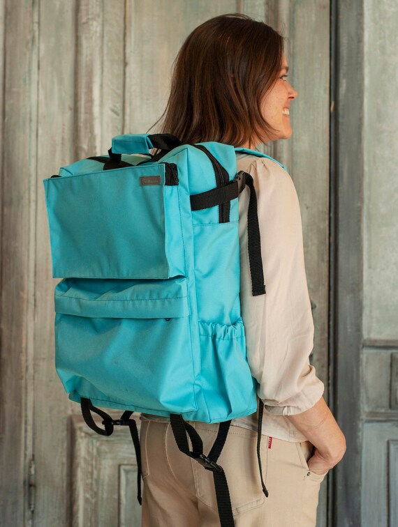 Plein Air Backpack Canvas Carrier Etsy