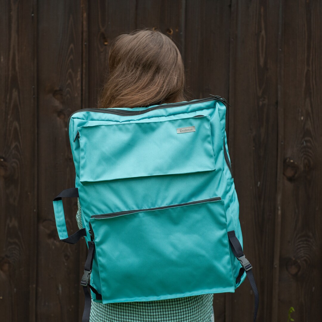 Plein Air Backpack Canvas Carrier Etsy