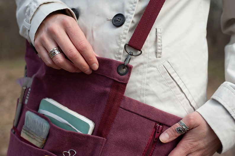 Plein Air Bag Pencil Case Pockets1 Zipper Pouch Plein Air Etsy