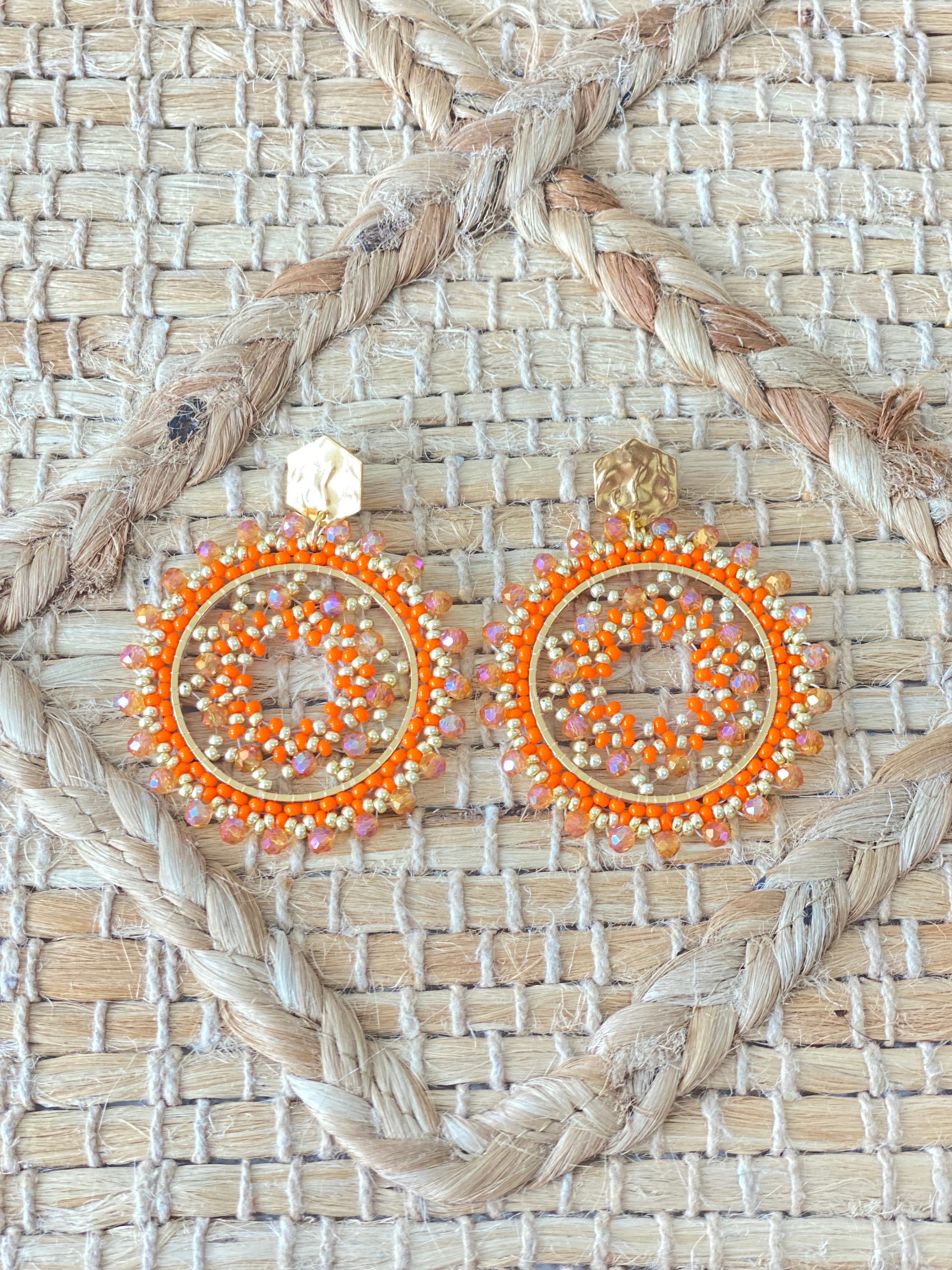 Colombian Earrings Handmade Earrings Bohemian Earrings Festival Earrings  gift for Her Mothers Day Gift 