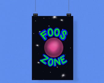 Foos Zone Print