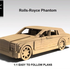 Rolls-Royce Phantom Holzpläne Bild 1