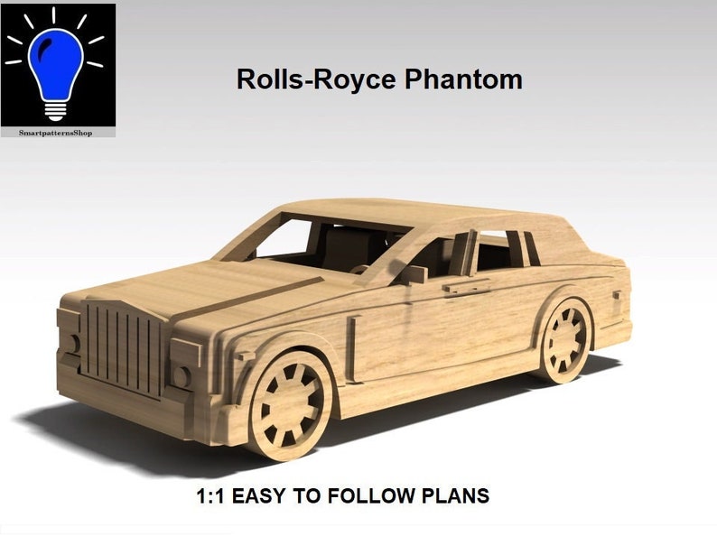 Rolls-Royce Phantom Holzpläne Bild 1