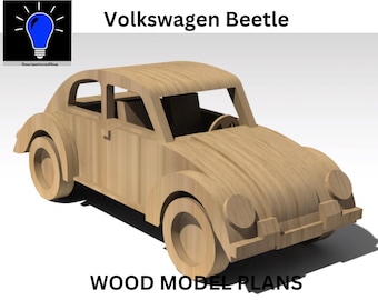 Volkswagen Beetle DIY wood plans