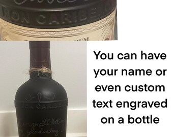 CUSTOM ENGRAVED bottles