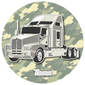 KW T600 Classic Semi Truck | Trucker T-Shirt / Hoodie | Vintage Rigs Collection #33