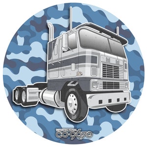 International Cabover 9670 Classic Semi Truck | Trucker T-Shirt / Hoodie | Vintage Rigs Collection #35
