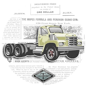 Diamond T 5300 Classic Semi Truck | Trucker T-Shirt / Hoodie | Vintage Rigs Collection #50