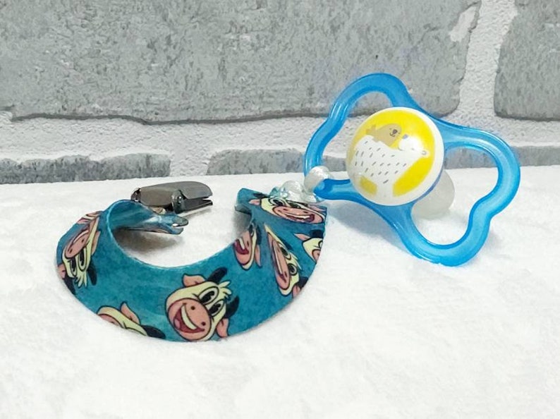 Cow Pacifier Holder/ Vaca Lola Sujetador De Chupon Etsy