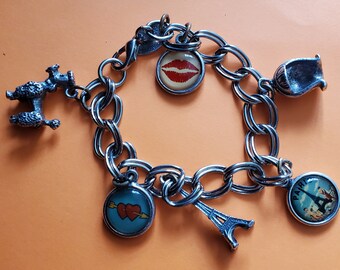 El Dorado Club International Charm Bracelet 1970's Rare