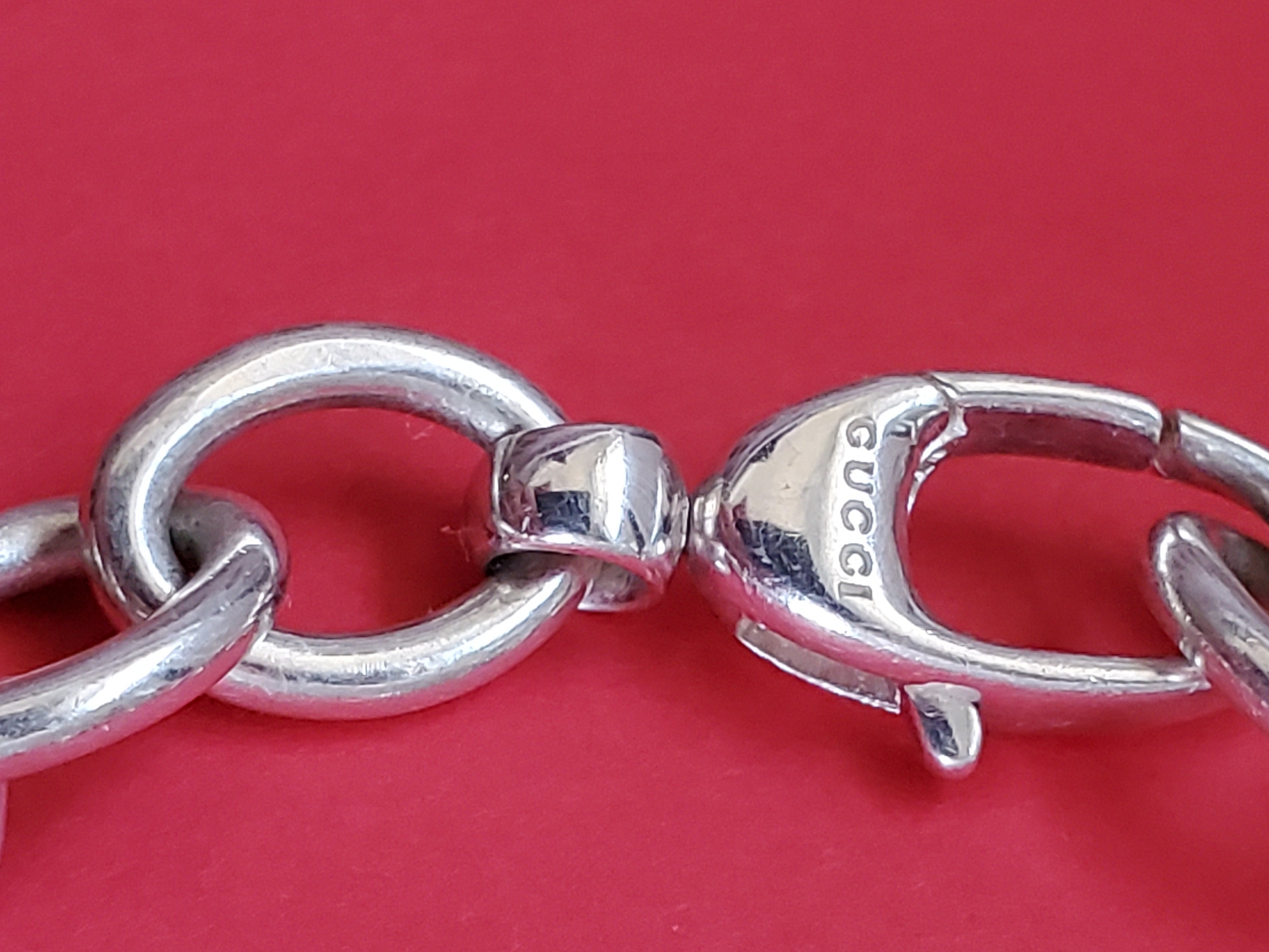 Gucci Dog Tag Silver 5 Charm Bracelet Rare - Etsy