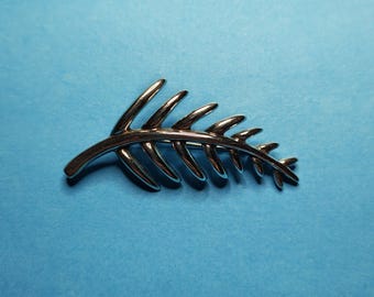 Tiffany And Co Palm Leaf Fern Brooch Sterling Silver 925 Pin 13.5 grams