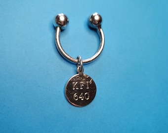 Vintage Tiffany & Co. Sterling Silver Key Holder Key Chain 10.4 grams