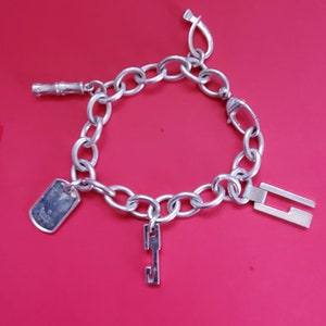lv and gucci charms for bangle bracelets