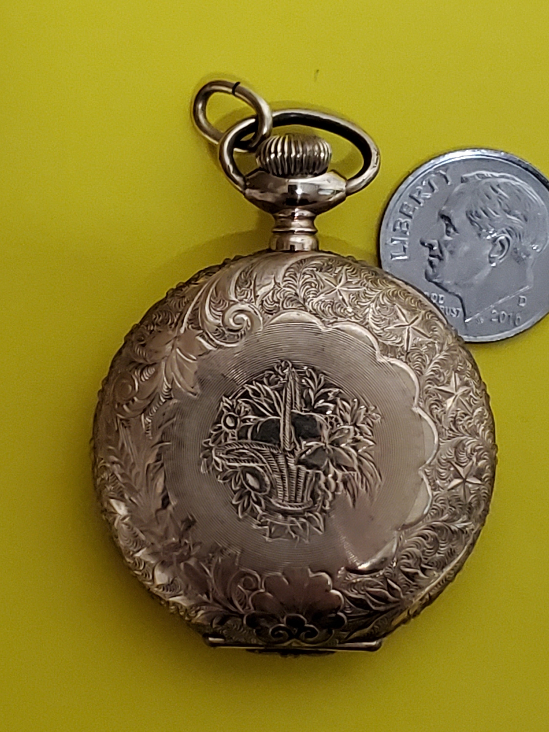 Antique Waltham Pocket Watch, Grade Seaside Model 1891 Etsy