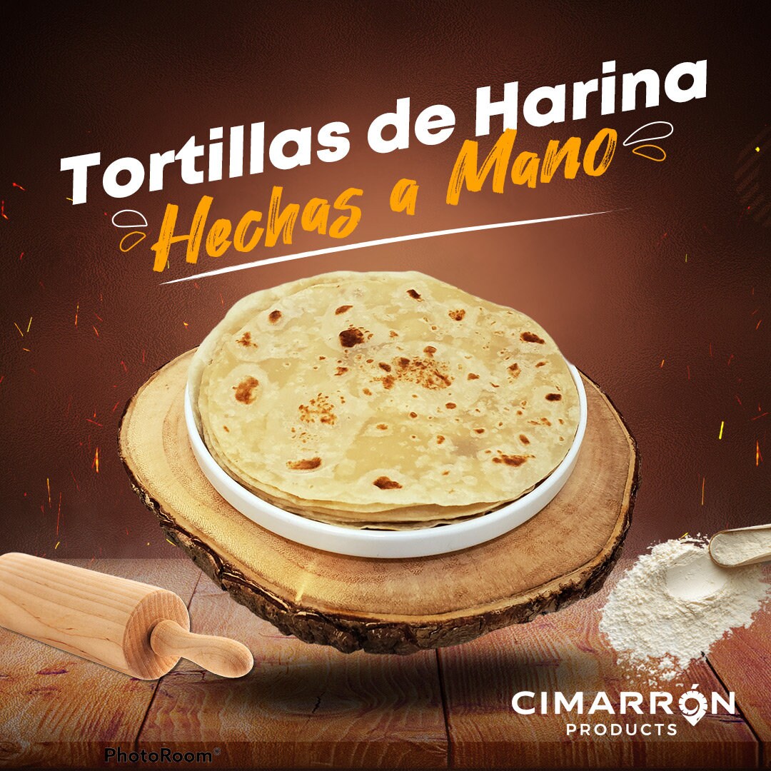 Homemade Flour Tortillas Tortillas De Harina Sonorense Etsy